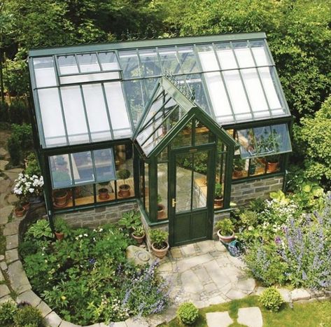 Forest House Modern, Bed Rooms Ideas Master, Wedding Dresses Garden, Bed Rooms Ideas, Dream Greenhouse, Gardening Beds, Stone Foundation, Window Greenhouse, Garden Wedding Dress