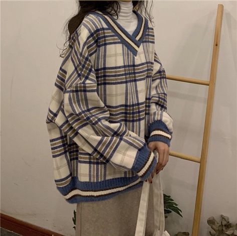 Autumn Sweatshirts, Autumn Outwear, V Neck Jumper, Plaid Pullover, Turtleneck T Shirt, Turtleneck Sweatshirt, Plaid Sweater, Long Sleeve Jumper, Womens Turtleneck