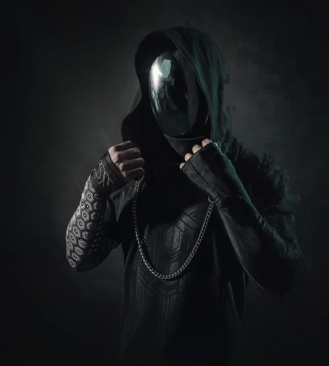 Shout to our homie Cazztek ( https://soundcloud.com/cazztek ) on his latest release and mix on Hysteria Records. Featureless Mask, Ninja Art, Cyberpunk Character, Cool Masks, Futuristic Art, Futuristic Fashion, Robot Concept Art, Cyberpunk Art, Armor Concept