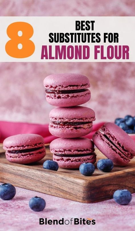 Macaroon Recipe Without Almond Flour, Low Gluten Diet, Almond Flour Substitute, Easy Macaroons Recipe, How To Make Macaroons, French Macaroon Recipes, Bread Pancakes, Pie Fillings, Almond Benefits