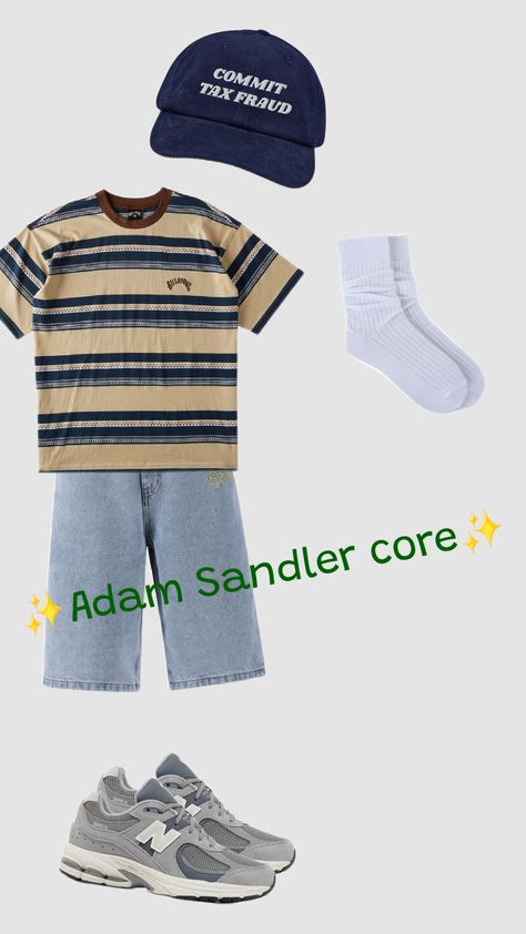 #adamsandler Adam Sandler Outfits For Women, Adam Sandler Outfits, Jean Short Outfits, Spirit Week, Adam Sandler, Halloween Ideas, Short Outfits, Halloween Costume, Jean Shorts