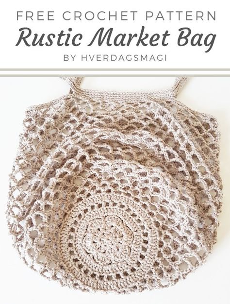 Free Crochet Pattern Rustic Market Bag • Free Crochet Patterns Rustic Market Bag Crochet, Free Crochet Patterns Market Bag, Crochet Foldable Market Bag, Crochet Market Bag Free Pattern Easy, Market Bag Crochet Pattern Free, Crochet Beach Bag Free Pattern, Crochet Market Bag Free Pattern, Crochet Market Bag Pattern, Market Bag Crochet Pattern