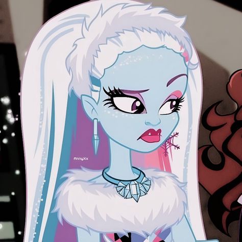 Abbey Bominable Icon, Abbey Bonimable, Abby Abominable, High Mood, Early 2000s Cartoons, Monster High Abbey, Cartoon Live, Abbey Bominable, 2000s Cartoons