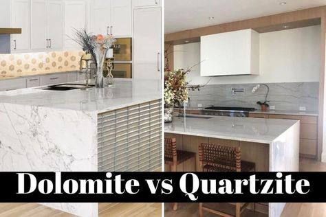 Difference between Dolomite vs Quartzite Countertop Dolomite Countertop, Super White Quartzite, Quartzite Countertops, Sedimentary Rocks, Metamorphic Rocks, Classic Kitchen, White Countertops, Hot Pot, Trivets