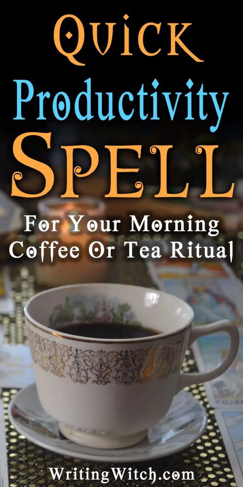 Spell For Productivity, Productivity Spell, Success Spell, Hearth Witch, Witch Recipes, Wicca Recipes, Witchy Kitchen, Kitchen Witch Recipes, Spells And Rituals