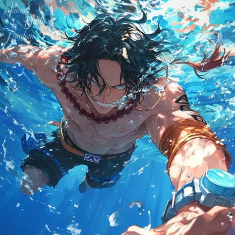 Underwater collection of Ace!🔥🔥 • This collection could be very strange and problematic for some of the One Piece characters, but we all… | Instagram Portgas D. Ace Hot, Luffy Family, One Piece Men, One Piece Collection, One Piece Characters, Ace One Piece, Ace And Luffy, One Piece Wallpaper Iphone, One Piece Ace