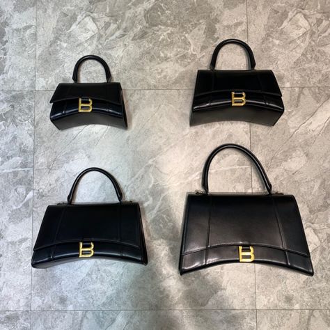 Balenciaga hourglass top handle shoulder bag Balenciaga Hourglass Bag Outfit, Designer Wishlist, Balenciaga Hourglass Bag, Wonderland Wallpaper, Hourglass Outfits, Hourglass Bag, Dream Bag, Dream Bags, Balenciaga Handbags