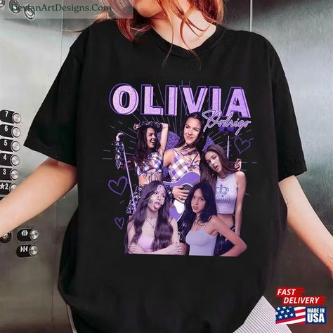 Vintage Olivia Tour 2024 Shirt New Album Classic Hoodie Check more at https://devianartdesigns.com/product/vintage-olivia-tour-2024-shirt-new-album-classic-hoodie/ Couple Shirt Design, Kpop Shirts, Merch Ideas, Couple Shirt, Easy Trendy Outfits, Tshirt Design, Olivia Rodrigo, Couple Shirts, New Album