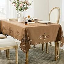 Outdoor Table Cloth, Waterproof Tablecloth, Long Dining Table, Tablecloth Sizes, Sewing Design, Rectangle Table, Linen Style, Kitchen Linens, Square Tables