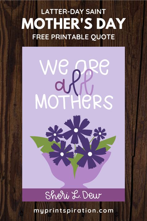 It's almost mother's day and y'all know what that means! motherhood is so important but what's even MORE important is to thank them and celebrate them on their special day. one way is with these quotes you can share & send. I hand lettered 4 lds mother day quotes and I hope you enjoy. Lds Mothers Day Quotes, Mother Day Quotes, Short Mothers Day Quotes, Morhers Day, Welcome Quotes, Free Printable Quotes, Teaching Printables, About Mother, Fhe Lessons