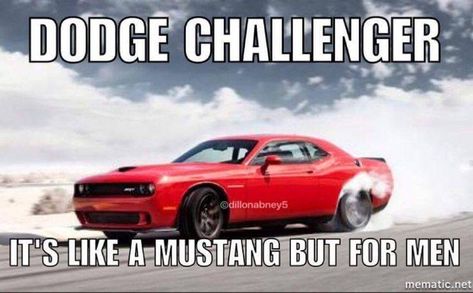 Dodge Memes, Ford Humor, Ford Jokes, Truck Memes, Car Jokes, Funny Car Memes, Mopar Cars, Mopar Muscle Cars, Challenger Srt