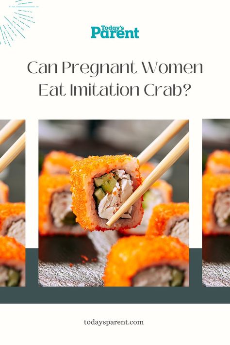 sushi with crab in it All About Pregnancy, Crab Meat, Pregnant Women, Crab, Nutrition, Meat, Canning