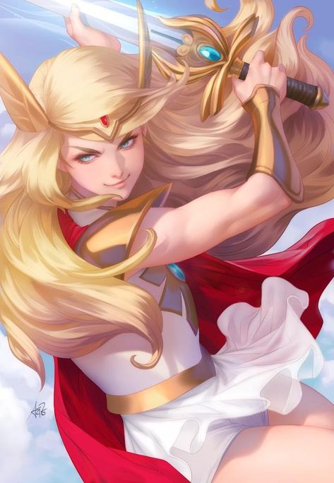 Stanley Lau, She Ra Princess, She Ra Princess Of Power, Pop Culture Art, Comics Girls, Imaginary Friend, Princess Of Power, Girls Cartoon, Masters Of The Universe