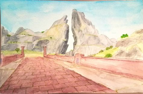 Zelda Scenery, Legend Of Zelda Painting, Acnh Zelda, Zelda Painting, Tears Of The Kingdom Zelda, Zelda Video Games, Series Artwork, Zelda Tears Of The Kingdom, Zelda Botw