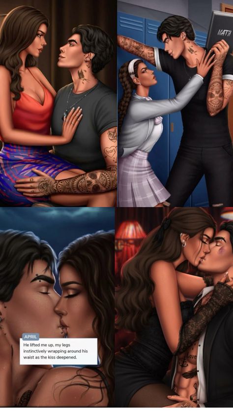 Episode Game Characters, April And Jackson, Cute Episode Characters, Episode Game, Episode Choose Your, Episode Choose Your Story, Fantasy Couples, Couples Engagement Photos, Jackson's Art