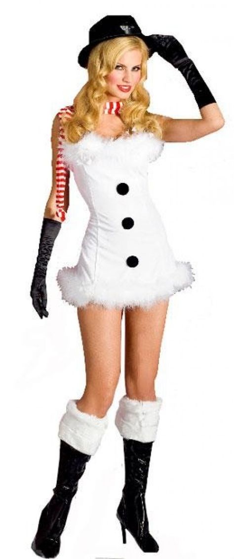 Cute snowman costume for adult female Womens Snowman Costume, Snow Man Costume Women, Snowman Costume Woman, Frosty The Snowman Costume, Christmas Character Costumes, Snowman Costume, Winter Costume, Frosty The Snowman, Christmas Idea