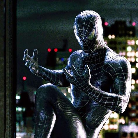 Spiderman Sam Raimi, One Above All, Symbiote Suit, Raimi Spiderman, Spider Man Suit, Spider Suit, Spider Man Trilogy, Symbiote Spiderman, Sam Raimi