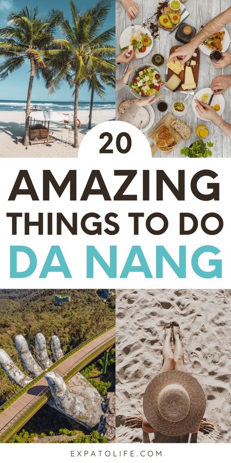 best things to do in Da Nang, Vietnam Da Nang Beach, Da Nang Vietnam, Vietnam Travel Guide, Visit Vietnam, This City, Vietnam Travel, Da Nang, Amazing Adventures, Plan Your Trip