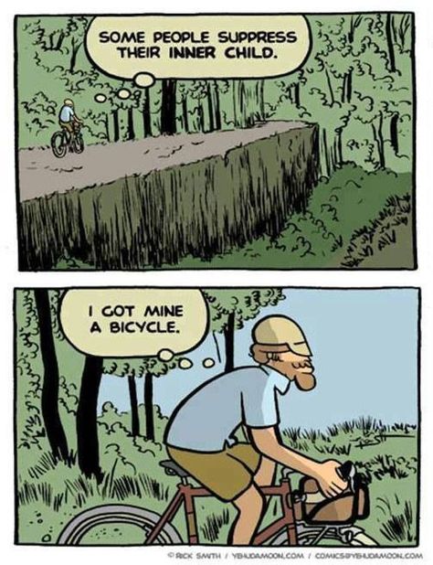 Bicycle Humor, Bike Humor, Cycling Humor, Cycling Inspiration, Cycling Pictures, Hybrid Bicycle, Blithe Spirit, Cycling Posters, Bike Quotes