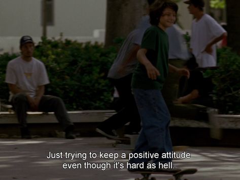 Mid90s Aesthetic, Skate Kitchen, Mid 90s Aesthetic, 90s Quotes, Sunny Suljic, Fresh Movie, Cinema Quotes, Mid 90s, 90s Movies