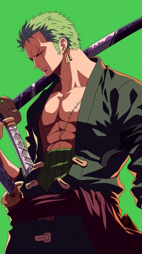 Roronoa Zoro Wallpapers, Istp Characters, Rainbow Wallpaper Iphone, Android Wallpaper Black, Zoro And Robin, One Piece Cartoon, Naruto Drawings, Multimedia Artist, Zoro One Piece