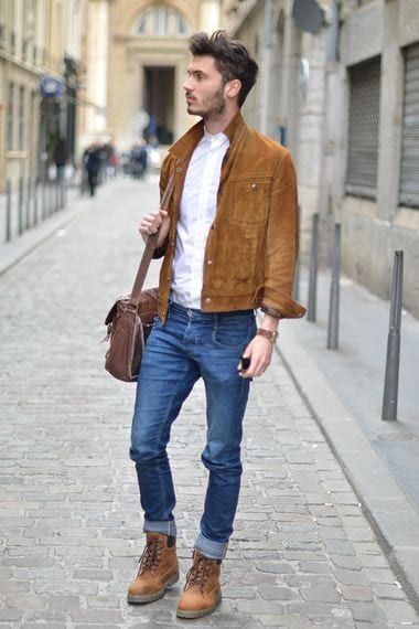 Men Timberland Outfits14 Ideas How to Wear Timberlands Shoes Bold Outfits Men, How To Wear Timberlands, Timberland Outfit, Timberland Chukka, Timberland Boots Outfit Mens, Timberland (men), Vintage Outfits Men, Boots Men Outfit, Timberland Boots Outfit