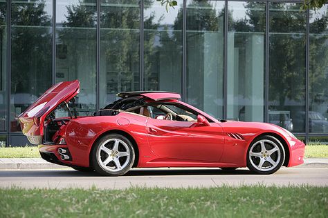 Red 2012 Ferrari California Convertible. ***** Referenced by Web Hosting With A Dollar (WHW1.com): WebSite Hosting - Affordable, Reliable, Fast, Easy, Advanced, and Complete.© Ferrari 458 Italia Red, Ferrari Vs Lamborghini, Affordable Sports Cars, Sports Cars Ferrari, Ferrari 348, Red Sports Car, Ferrari 360, Ferrari Red, Coolest Cars