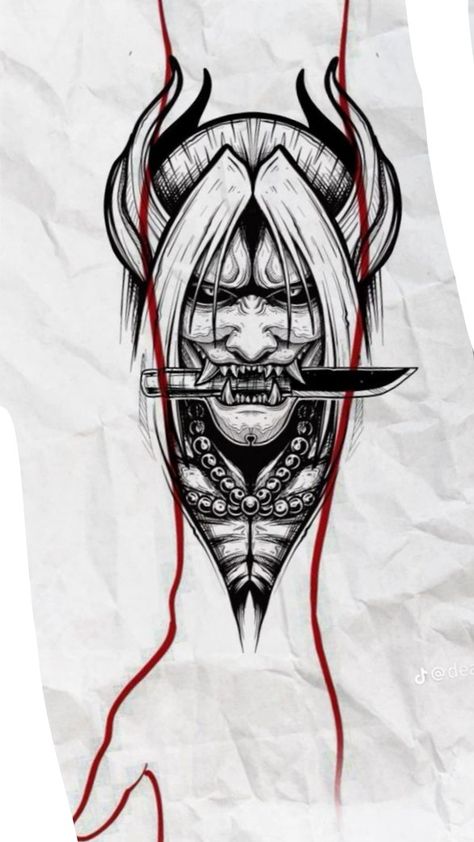 Shinigami Tattoo, Koi Tattoo Sleeve, Oni Tattoo, Around Arm Tattoo, 70k Followers, Pirate Tattoo, Universe Tattoo, Full Sleeve Tattoo Design, Japan Tattoo Design