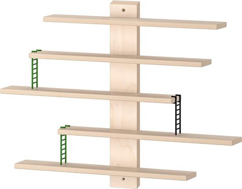 Amazon.com: IKEA LUSTIGT Wall Shelf,Wooden, 37x37 cm (14 5/8x14 5/8") : Home & Kitchen Ikea Lustigt, Wall Shelf, Wall Shelves, Floating Shelves, Home Kitchen, Floating, Free Delivery, Shelves, Wall