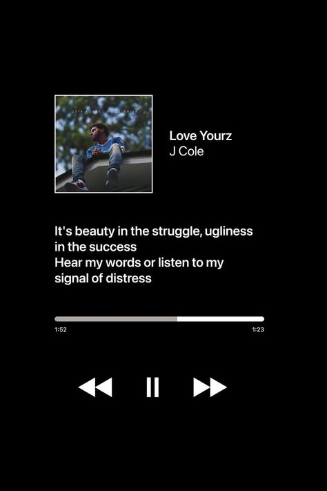 Jcole Quotes, J Cole Lyrics Quotes, Best Rap Lyrics, J Cole Lyrics, Music Songs Lyrics, Happier Lyrics, Beauty In The Struggle, Grad Quotes, Love Yourself Lyrics