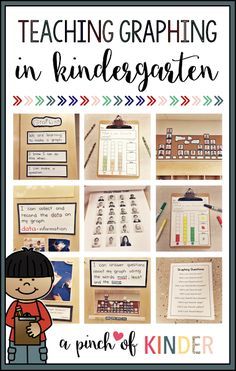 Teaching Graphing in FDK - A Pinch of Kinder Reggio Math, Kindergarten Graphing, Graphing Kindergarten, Kindergarten Numeracy, Graphing Anchor Chart, Kindergarten Measurement, Penguin Math, Math Talks, Mathematics Activities