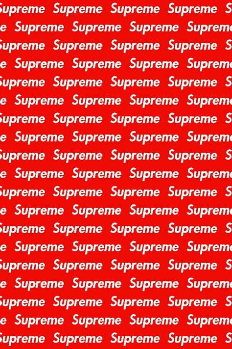 Colors Wallpaper, Supreme Wallpaper, Wall, Red, White, Logos