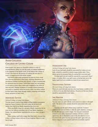 Monastic Tradition - Way of the Mystic - Eink's Arcana : r/UnearthedArcana Bard Subclasses, Rat Queen, Homebrew Classes, Rat Queens, Dnd Bard, D D Classes, Bard College, Writing Reference, Dnd Classes