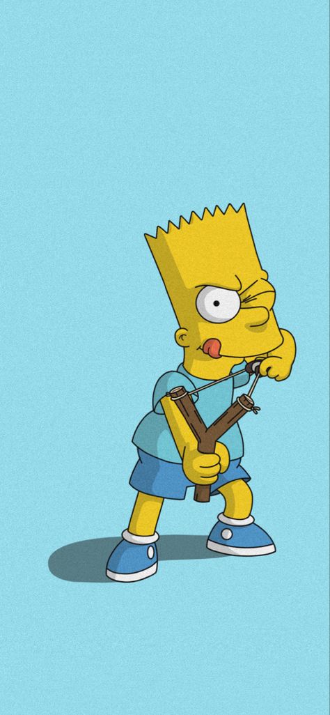 #bartsimpson #wallpaper #simpsons #blue Bart Simpson Art Wallpaper, Wallpaper Backgrounds Simpsons, Blue Hypebeast Wallpaper, The Simpsons Aesthetic Wallpaper, Brat Simpson, Wallpaper Iphone Hypebeast, Bart Simpson Wallpapers, Simpsons Aesthetic, Bart Simpson Art