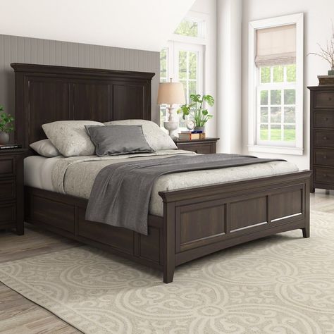 Give your bedroom timeless style with the beautiful Ediline Wood Panel Bed by iNSPIRE Q Classic. Blending a simple, classic look with a contemporary touch, this bed will match almost any décor. Wood Sleigh Bed, Wood Panel Bed, Wood Sleigh, Bed Classic, Sleigh Bed, Classic Bed, Sleigh Beds, Wood Panels, Wood Bedroom