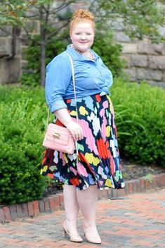 Plus Size | Plus Siz Wide Skirts, Outfits Gorditas, Egirl Outfits, Apostolic Fashion, Bergen Norway, Full Figure Fashion, Causal Outfits, Fashion Plus Size, Plus Size Fashion For Women