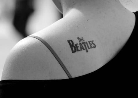 Beatles Lyrics Tattoo, Beatles Tattoo, Beatles Lyrics, Lyrics Tattoo, Music Tattoo Designs, Beatles Songs, Music Tattoo, Music Tattoos, Yellow Submarine