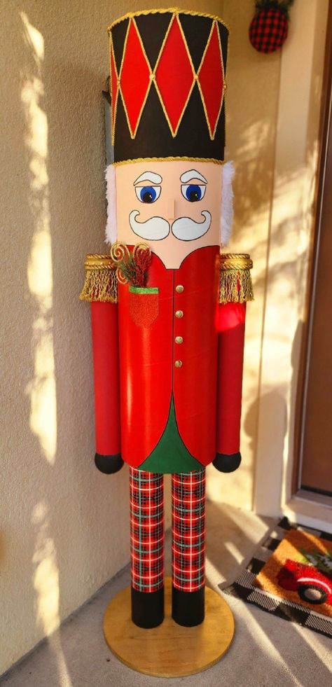 @uptoknowwood come check out all my crafts and diys. This is definitely one of my favorites 😍 Nutcracker Diy, Diy Nutcracker, Christmas Toy Soldiers, Christmas Nuts, Nut Crackers, Nut Cracker, Toy Soldiers, Christmas Toys, Christmas Craft