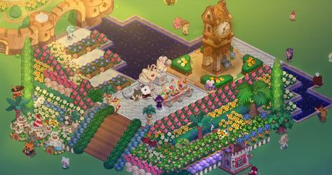 Cookie Run Kingdom Stairs, Crk Designs, Town Ideas, Cookie Run Kingdom, Cookie Inspiration, Cookie Run, Clash Of Clans, Too Long, Decoration Ideas