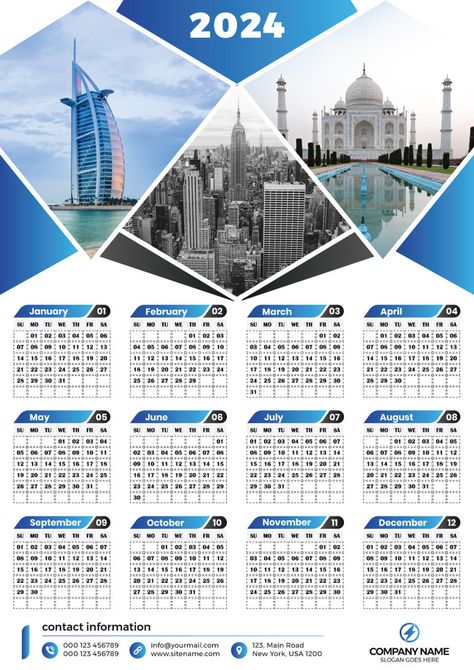 Calender 2024 Designs, Calendar Design Ideas Creative, Bg Images, Awards Certificates Design, Church Banners Designs, Wedding Couple Cartoon, Page Wall, Wall Calendar Design, Psd Free Photoshop