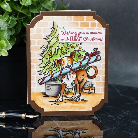 Anita Jeram Xmas Release 2023 - Blog Hop - Bibi Cameron Colorado Craft Company Cards Anita Jeram Christmas, Colorado Craft Company Cards Anita Jeram, Colorado Craft Company Cards, Colorado Craft Company, Bibi Cameron, Anita Jeram, Arches Watercolor Paper, Cardmaking And Papercraft, Stamping Tools