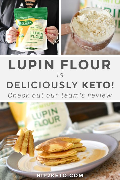 Recipes With Lupin Flour, Keto Guidelines, Lupin Flour, Keto Flour, Almond Flour Pancakes, Keto Breads, Keto Pancakes, Keto Ideas, Low Carb Baking