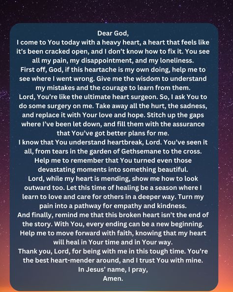 Pray To Heal My Heart, Prayer To Heal From Heartbreak, Prayer For Heartache, Prayer For Broken-hearted, Prayers For Broken-hearted, Prayer When Your Heart Is Heavy, Prayer For Heartbreak, Broken Hearts Heal, God Heals The Broken Hearted