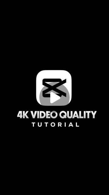 Capcut 4k Quality Tutorial, 4k Video, Photoshop Editing, Photoshop, On Instagram, Quick Saves, Instagram