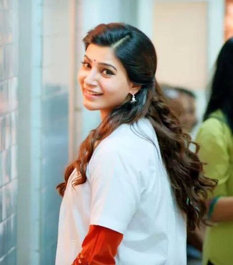 Samantha Vijay And Samantha, Ilayathalapathy Vijay, Samantha In Saree, Pic Cute, Nazriya Nazim, Samantha Wedding, Samantha Akkineni, Ethnic Wears, Haldi Outfits