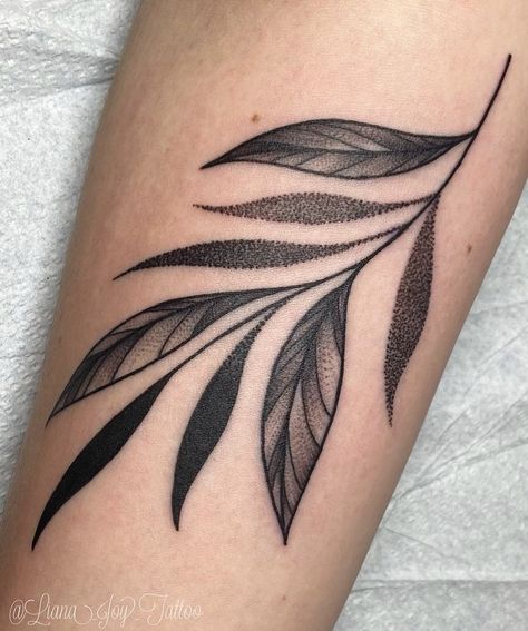 Palm Leaf Sleeve Tattoo, Negative Space Leaves Tattoo, Palm Leaf Tattoos, Leaves Tattoo Men, Sage Leaf Tattoo, Leaf Tattoo Stencil, Black Leaf Tattoo, Leaf Tattoo Meaning, Eye Tattoo Meaning