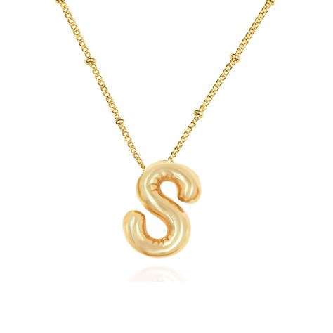 PRICES MAY VARY. Bubble Letter Necklace Gold: S Initial can represent different meanings, for a family, a love memory, a name, or something good in your life. Also as daily life, it could match with different styles of clothing to show your fashion trend Bubble Letter Necklace: Bubble Necklace is 17.5 in with extension 2 inches in length. It's best comfortable for adjusting your necklace from a daring choker to the formal matinee length Packaging of Bubble Letter Necklace: 1 Pcs Bubble Letter Ne Bubble Letter Necklace, Letter Necklace Initials, Valentine Gifts For Girls, Bubble Necklace, Alphabet Pendant, Girlfriend Christmas, Wishlist 2024, Bubble Letter, Initial Necklaces