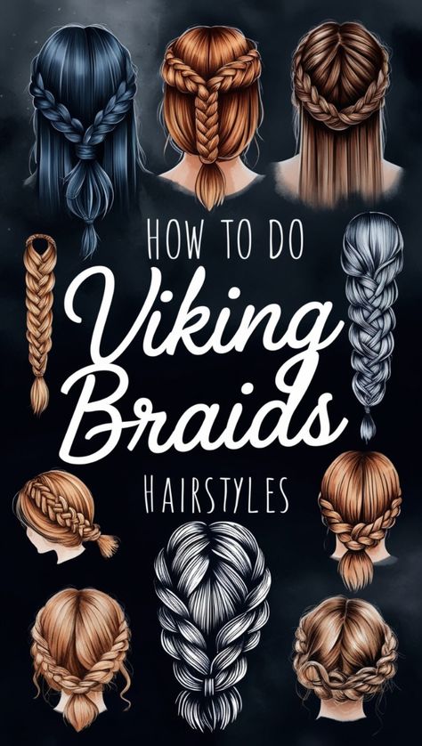 Welcome to your ultimate how to do viking braids hairstyles resource hub! 🚀 Explore our curated collections of quick tips, in-depth guides, and expert insights. Discover innovative techniques with our "Master how to do viking braids hairstyles" series. We offer unique content like interactive planners and virtual challenges. Learn pro tips, troubleshoot common issues, and stay updated with latest trends. Join our thriving community of how to do viking braids hairstyles enthusiasts! #howtodov... Viking Braids Hairstyles, Braids Hairstyles Tutorials, Burning Man Hair, Regency Hair, Warrior Braid, Viking Haircut, Viking Hairstyles, Intricate Hairstyles, Side Cornrows