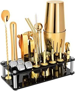 Bartending Kit, Bartender Kit, Whiskey Stones, Bar Tool Set, Cocktail Shaker Set, Cocktail Kits, Cocktail Shakers, Bar Party, Acrylic Stand