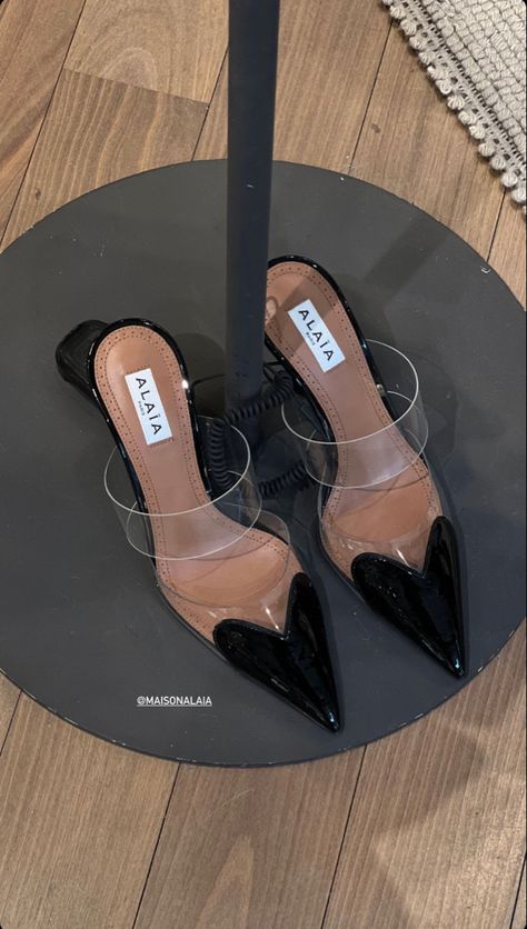 #maisonalaia #heels #designer Alaia Heels, Alaia Shoes, 2024 Wardrobe, Heels Designer, Shoes World, Heels Outfits, Wedding Dress Shoes, Cute Heels, Birthday Dinner